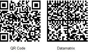 Etiquette code-barres - QR Code ou Datamatrix